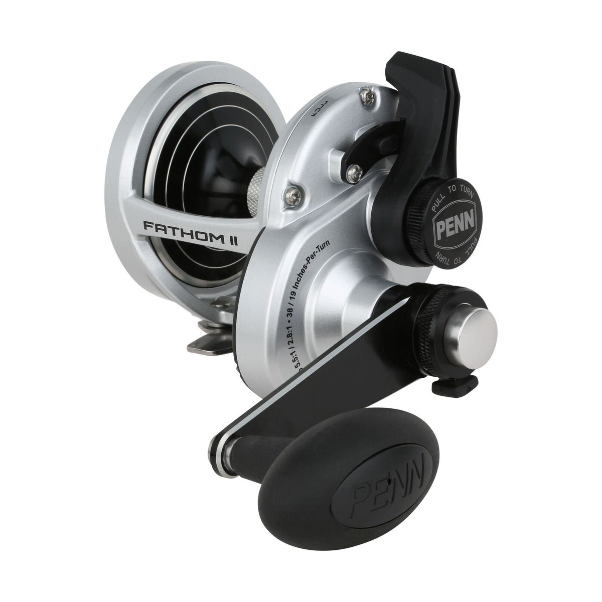 Fathom® II Lever Drag 2-Speed Conventional Reel