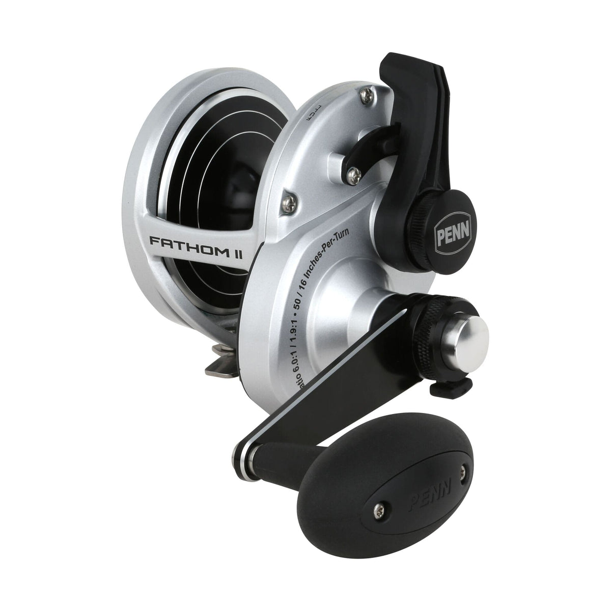 Fathom® II Lever Drag 2-Speed Conventional Reel
