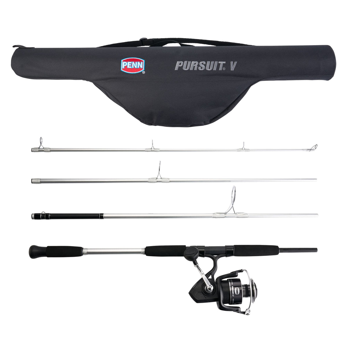 Pursuit® V Travel Spinning Combo