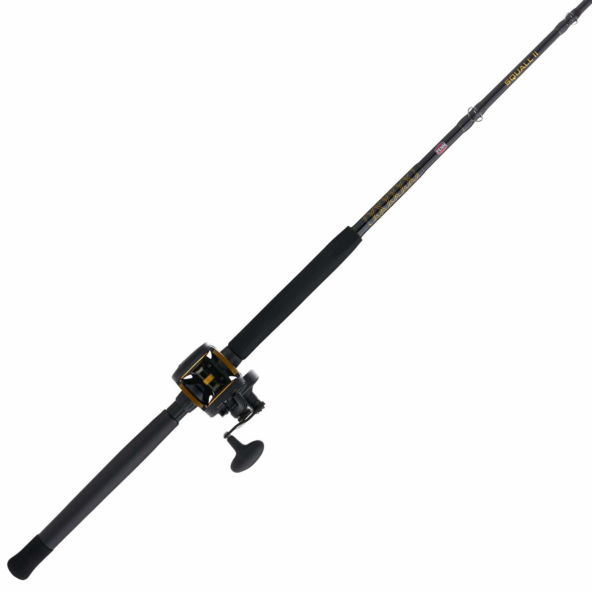 Squall® II Lever Drag Conventional Combo